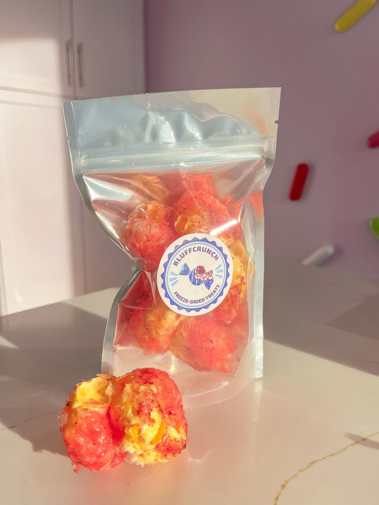 
            
                Load image into Gallery viewer, Freeze Dried Chamoy &amp;amp; Tajin Peach Rings
            
        